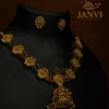 Temple Lakshmi Necklace Set